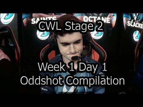 CWL Stage 2 Week 1 Day 1 Oddshot Compilation