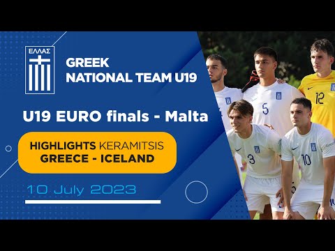 Greece – Iceland – Highlights Keramitsis Dimitrios – Final Euro U19 – Malta 2023