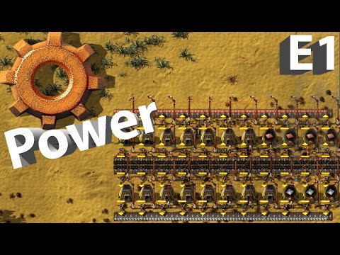 Factorio - E1 "power"  - Playthrough