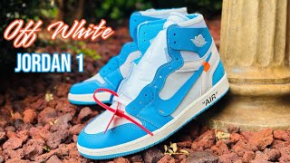 🔥Kickwho godkiller best Jordan 1 off white unc quality check on foot unboxing review 🔥
