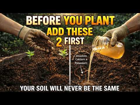 Before You Plant Anything — Drop These 2 Free Ingredients in the Hole First