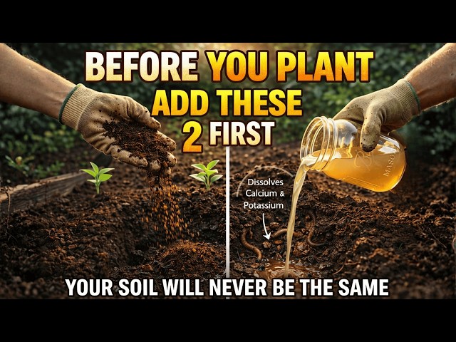 Before You Plant Anything — Drop These 2 Free Ingredients in the Hole First