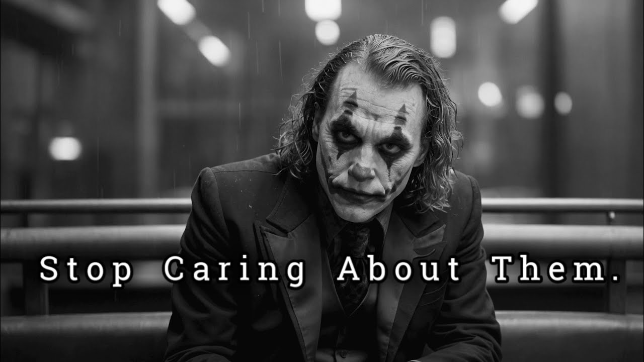 The Day You Stop Caring About Them Is the Day You Finally Start Winning