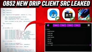 🔥OB52 NEW DRIP CLIENT SRC LEAKED 100% SAFE NEW BYPASS ADDED 🎉