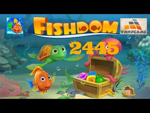 Fishdom HARD level 2445 (iOS, Android)