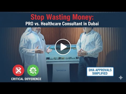 Dubai Healthcare Setup: Why a PRO Isn't Enough & You Need a Consultant
