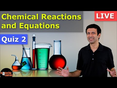Chemical Reactions and Equations Quiz