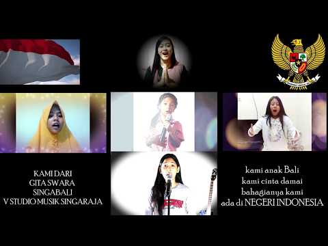 COVID - 19 - ONLINE - DOA ANAK NEGERI  - GITA SWARA SINGABALI -  V STUDIO MUSIK SINGARAJA - BALI