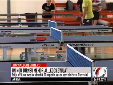 UN NOU TURNEU MEMORIAL „KOOS GYULA” (2015 08 26)