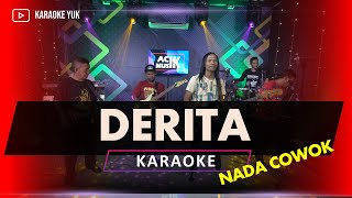 Download lagu DERITA cukup lama cinta kita bina KARAOKE NADA COWOK PRIA versi original mp3