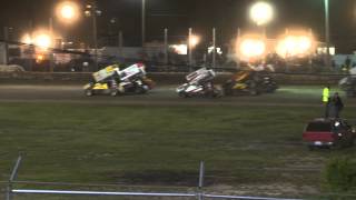 preview picture of video 'IRA B and A-Main highlights 5-12-12'