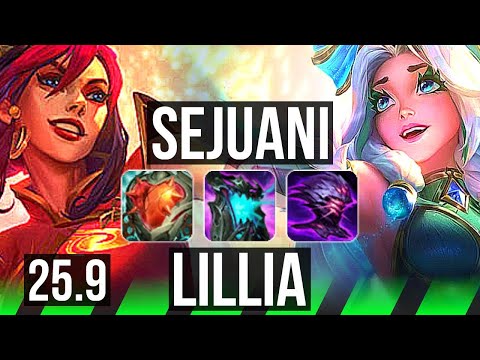 SEJUANI vs LILLIA (JGL) | NA Master | 25.9