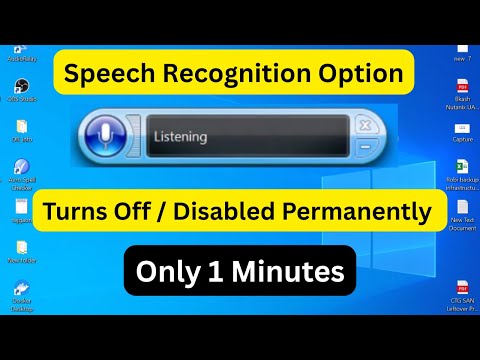 How to Turn Off or Disable Speech Recognition Permanently in Windows 10, 11 & Windows Server