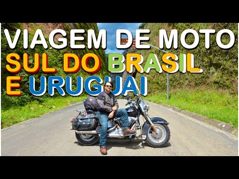 Sul do Brasil, estradas, serras gachas e catarineneses e Uruguai [VIAGEM DE MOTO]