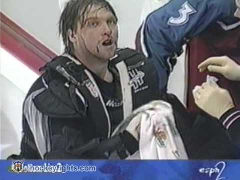 Patrick Roy vs Mike Vernon Mar 26, 1997