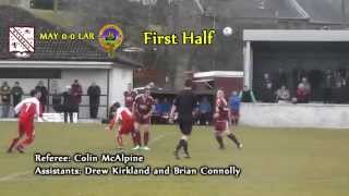 preview picture of video 'Maybole v Largs Thistle, Stagecoach First Division 13/4/13'