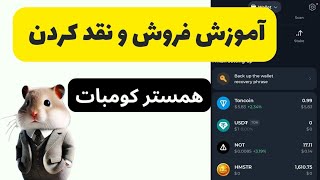 آموزش کامل فروش همستر و انتقال به صرافی + نقد کردن همستر