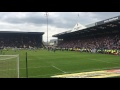 The Moment Portsmouth FC Promoted To League 1 At Notts County Pitch Invasion | Amazing Atmosphere