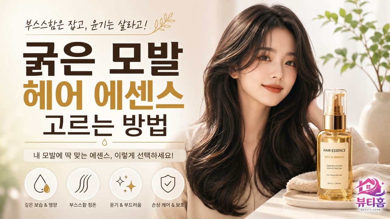굵은 모발 헤어 에센스 고르는 방법