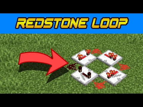 Stingray Productions - MINECRAFT | How to Make a Redstone Loop! 1.17.1 INFINITE LOOP TUTORIAL