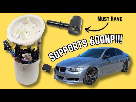 How To Upgrade your BMW N54 Low Pressure Fuel Pump w/ Walbro 450 *EASIEST WAY*