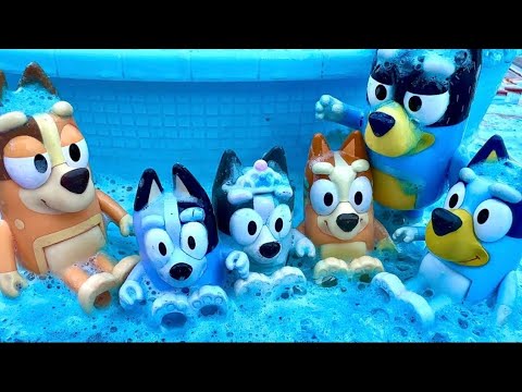 Bath Bombs - Bluey toys pretend play - one hour ‼️