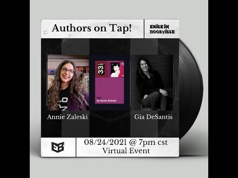 Authors on Tap:  Annie Zaleski and Gia DeSantis