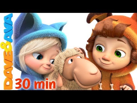 ???? Little Bo Peep | Baby Songs Collection | 3D Nursery Rhymes from Dave and Ava ????