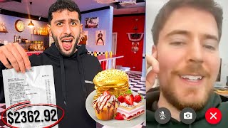 Letting YouTubers Decide What I Eat For 24 HOURS!!