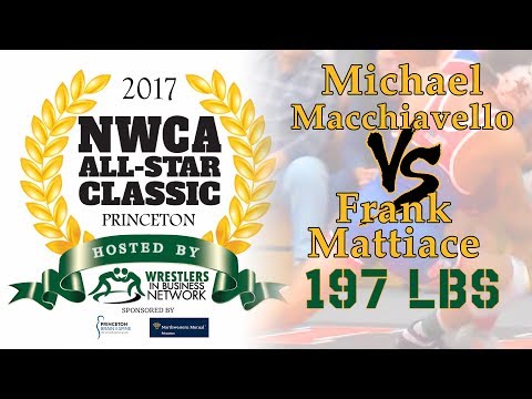 2017 NWCA All Star Classic - 197 - Michael Macchiavello vs Frank Mattiace