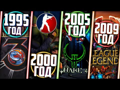 ЭВОЛЮЦИЯ СОРЕВНОВАТЕЛЬНЫХ ИГР!//КАК РАЗВИВАЛСЯ КИБЕРСПОРТ (часть 1)