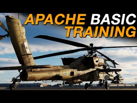 DCS AH-64D Apache Basic Training!