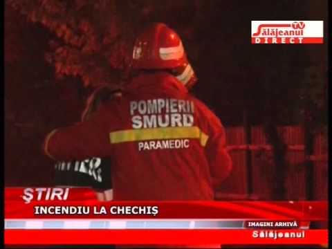 INCENDIU LA CHECHIS
