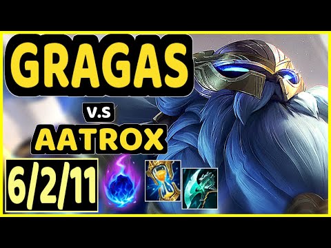 HAUNTZER (GRAGAS) vs AATROX - 6/2/11 KDA TOP GAMEPLAY - NA Ranked GRANDMASTER