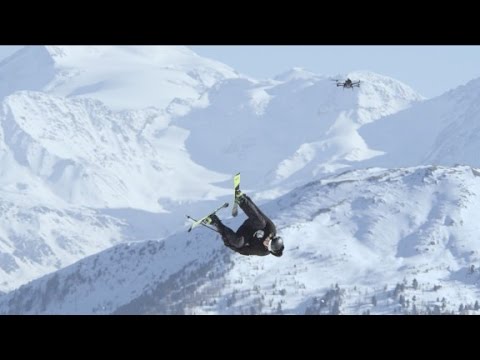The first-ever quad cork 1800 on skis