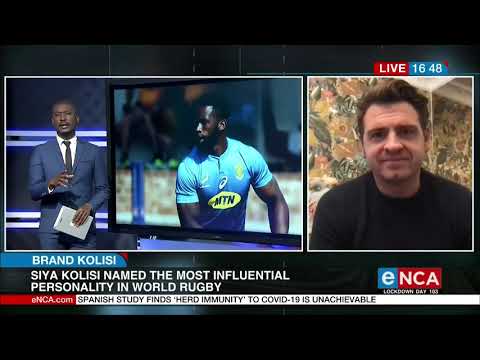 Kolisi named the most influencial personality in world rugby