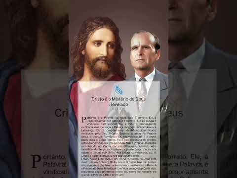 CRISTO É O MISTÉRIO DE DEUS REVELADO - WILLIAM MARRION BRANHAM 