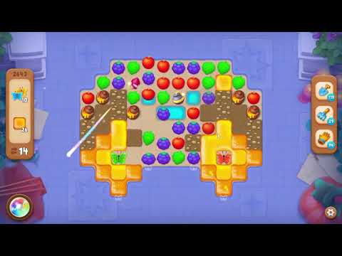 Gardenscapes 2643 Level - 18 moves - NO BooSTERS