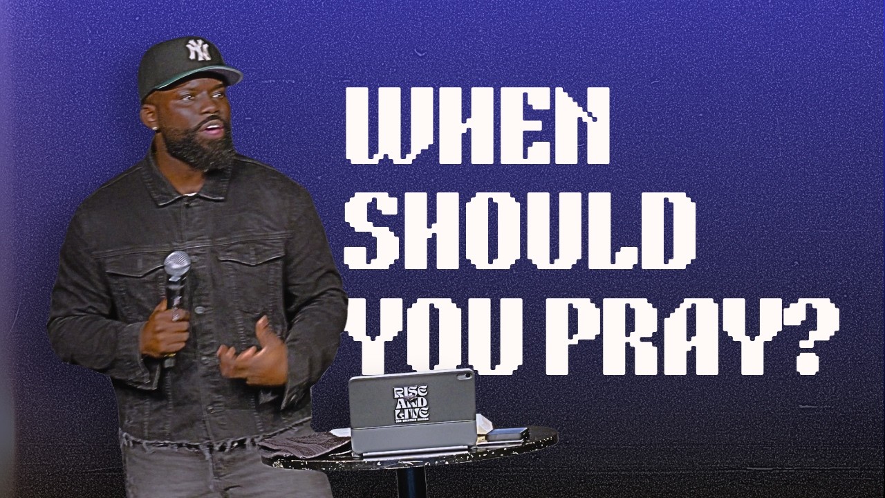 When Should Christians Pray? Here’s What Jesus Did | Part 2 | Pastor Pierre Aristil | God-Breathed — sermon by Pastor Pierre Aristil at God-Breathed Church