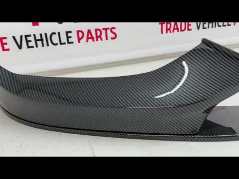 Fits BMW 1 Series F20 F21 Facelift 2015-2019 Front Splitter Carbon Look video