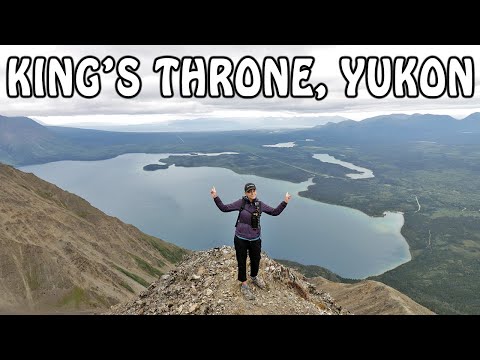 Hiking King's Throne in Yukon Canada