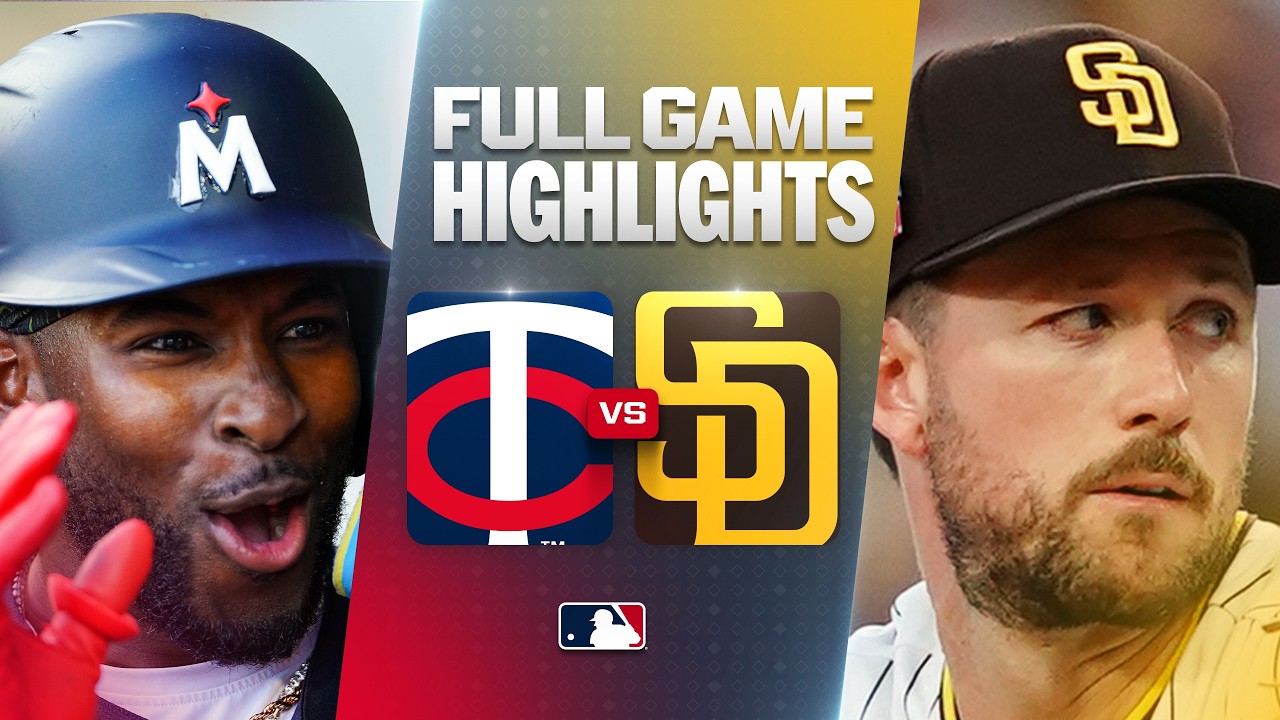 TWINS vs. PADRES: Official Full Game Highlights (August 22) | 2026 MLB Season