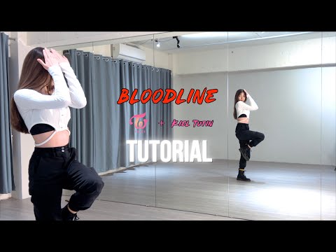 TWICE X Kiel Tutin - “bloodline (Ariana Grande)” Tutorial
