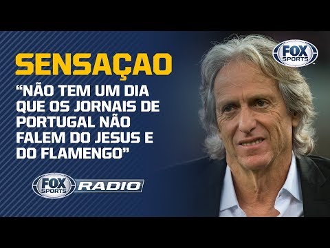 'NÃO TEM UM DIA QUE OS JORNAIS DE PORTUGAL NÃO FALEM DO JESUS E DO FLAMENGO', diz Bruno Andrade