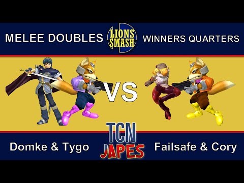 TCNJapes 2 SSBM Doubles - Failsafe/Cory vs. Domke/Tygo - Winners Quarters