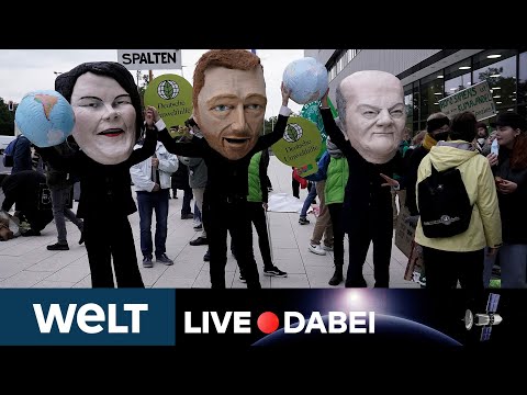 AMPEL-SONDIERUNGEN: Briefing der Unterhändler von SPD, Grünen und FDP  | WELT Live dabei