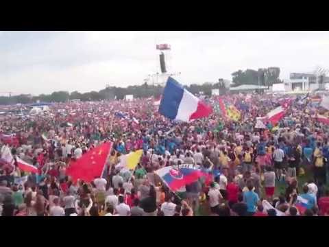 world youth day 2016 opening ceremony - jesus christ you are my life (song)