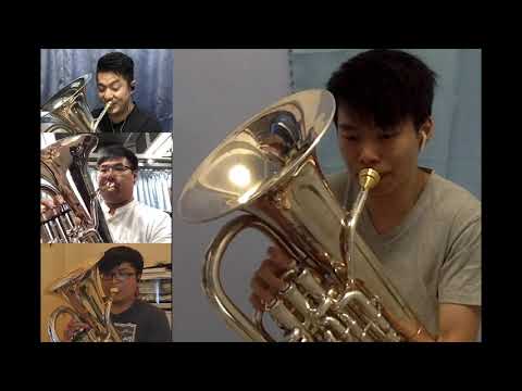 數碼暴龍 Cover DIGIMON OP【Butterfly】Euphonium Ensemble