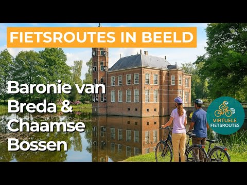 Virtuelles Radeln in den Niederlanden | Baronie von Breda und Chaamse Wälder