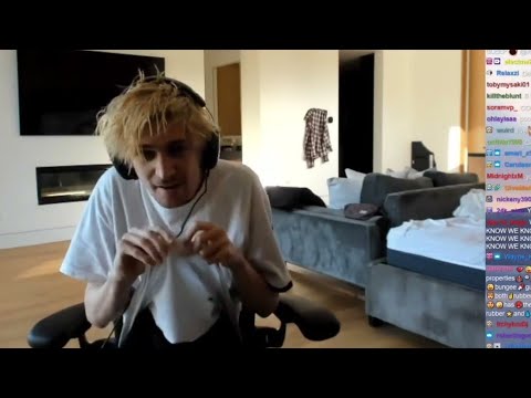 xQc wipes chat